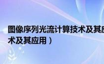 图像序列光流计算技术及其应用（关于图像序列光流计算技术及其应用）