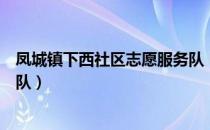 凤城镇下西社区志愿服务队（关于凤城镇下西社区志愿服务队）