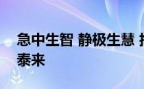 急中生智 静极生慧 抱朴守拙 乐极生悲 否极泰来