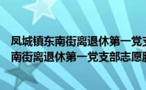 凤城镇东南街离退休第一党支部志愿服务队（关于凤城镇东南街离退休第一党支部志愿服务队）