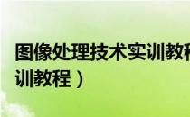 图像处理技术实训教程（关于图像处理技术实训教程）