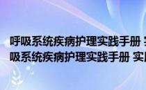 呼吸系统疾病护理实践手册 实用专科护理培训用书（关于呼吸系统疾病护理实践手册 实用专科护理培训用书）