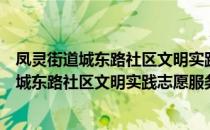 凤灵街道城东路社区文明实践志愿服务中队（关于凤灵街道城东路社区文明实践志愿服务中队）