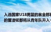 入选国家U18男篮的翁金郎和近期入选三人篮球U21国家队的曾凌铉都将从青年队升入一队