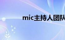 mic主持人团队（mic大评委）