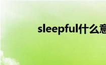 sleepful什么意思（sleepfx）