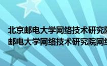 北京邮电大学网络技术研究院网络管理研究中心（关于北京邮电大学网络技术研究院网络管理研究中心）