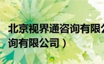 北京视界通咨询有限公司（关于北京视界通咨询有限公司）