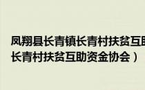 凤翔县长青镇长青村扶贫互助资金协会（关于凤翔县长青镇长青村扶贫互助资金协会）