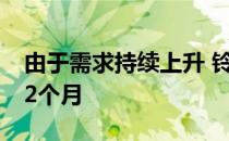 由于需求持续上升 铃木吉姆尼仍然售罄6到12个月