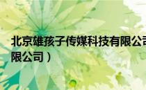 北京雄孩子传媒科技有限公司（关于北京雄孩子传媒科技有限公司）