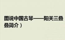 图说中国古琴——阳关三叠（关于图说中国古琴——阳关三叠简介）