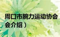 周口市腕力运动协会（关于周口市腕力运动协会介绍）