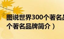 图说世界300个著名品牌（关于图说世界300个著名品牌简介）