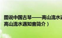 图说中国古琴——高山流水遇知音（关于图说中国古琴——高山流水遇知音简介）