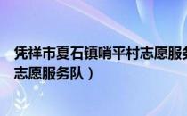 凭祥市夏石镇哨平村志愿服务队（关于凭祥市夏石镇哨平村志愿服务队）