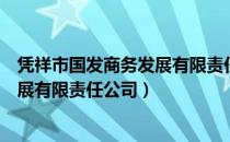 凭祥市国发商务发展有限责任公司（关于凭祥市国发商务发展有限责任公司）