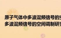 原子气体中多波混频信号的空间调制研究（关于原子气体中多波混频信号的空间调制研究）