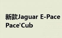 新款Jaguar E-Pace SUV改名为Jaguar的F-Pace'Cub