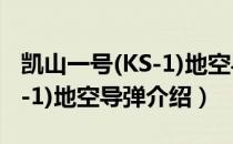 凯山一号(KS-1)地空导弹（关于凯山一号(KS-1)地空导弹介绍）