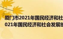 厦门市2021年国民经济和社会发展统计公报（关于厦门市2021年国民经济和社会发展统计公报）