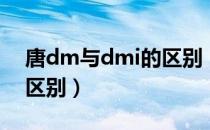 唐dm与dmi的区别（唐dm和唐dmi有什么区别）