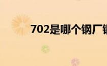 702是哪个钢厂钢号（钢厂钢号）