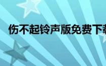 伤不起铃声版免费下载音乐（伤不起铃声）