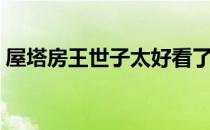 屋塔房王世子太好看了（屋塔房王世子剧照）