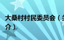 大桑村村民委员会（关于大桑村村民委员会简介）