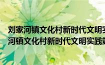 刘家河镇文化村新时代文明实践站志愿服务分队（关于刘家河镇文化村新时代文明实践站志愿服务分队）