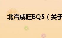 北汽威旺BQ5（关于北汽威旺BQ5简介）