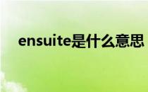 ensuite是什么意思（suite是什么意思）