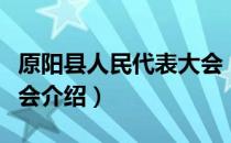 原阳县人民代表大会（关于原阳县人民代表大会介绍）