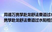 周德万携孥赴龙舒法曹道过水阳相见留别女弟（关于周德万携孥赴龙舒法曹道过水阳相见留别女弟介绍）