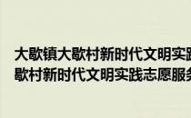 大歇镇大歇村新时代文明实践志愿服务小队（关于大歇镇大歇村新时代文明实践志愿服务小队简介）