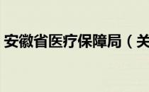 安徽省医疗保障局（关于安徽省医疗保障局）