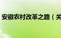 安徽农村改革之路（关于安徽农村改革之路）