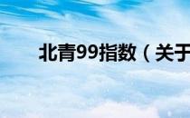 北青99指数（关于北青99指数简介）