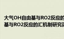 大气OH自由基与RO2反应的汇机制研究（关于大气OH自由基与RO2反应的汇机制研究简介）