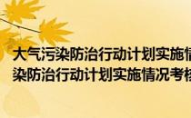 大气污染防治行动计划实施情况考核办法 试行（关于大气污染防治行动计划实施情况考核办法 试行简介）