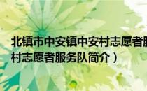 北镇市中安镇中安村志愿者服务队（关于北镇市中安镇中安村志愿者服务队简介）