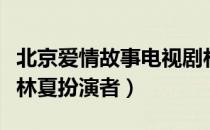 北京爱情故事电视剧林夏结局（北京爱情故事林夏扮演者）