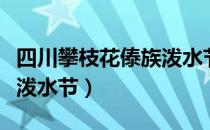 四川攀枝花傣族泼水节（关于四川攀枝花傣族泼水节）