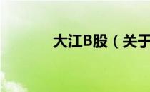 大江B股（关于大江B股简介）