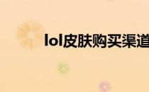 lol皮肤购买渠道（lol皮肤购买）