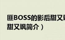 匪BOSS的影后甜又飒（关于匪BOSS的影后甜又飒简介）