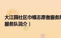 大江园社区巾帼志愿者服务队（关于大江园社区巾帼志愿者服务队简介）