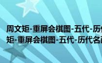 周文矩-重屏会棋图-五代-历代名画宣纸高清大图（关于周文矩-重屏会棋图-五代-历代名画宣纸高清大图介绍）