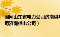 国网山东省电力公司济南供电公司（关于国网山东省电力公司济南供电公司）